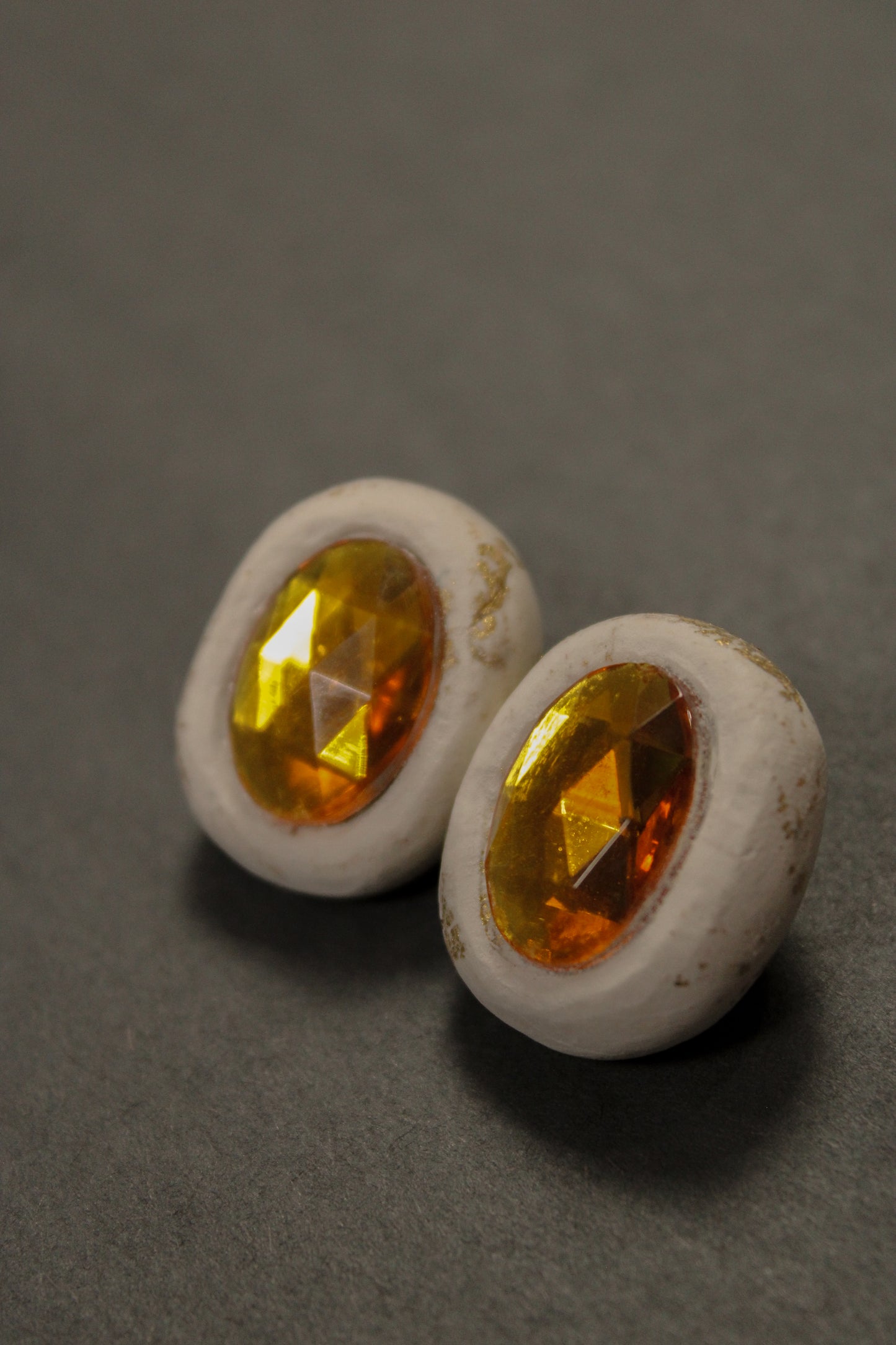 "A Girl's Best Friend" Rhinestone Stud Earrings in "Greek Tragedy"