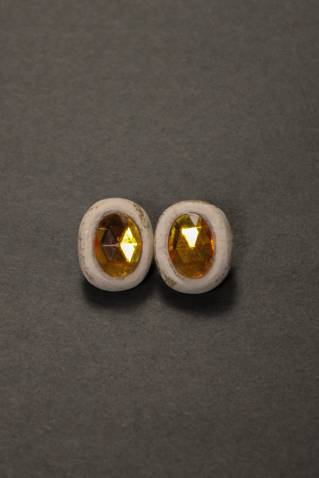 "A Girl's Best Friend" Rhinestone Stud Earrings in "Greek Tragedy"