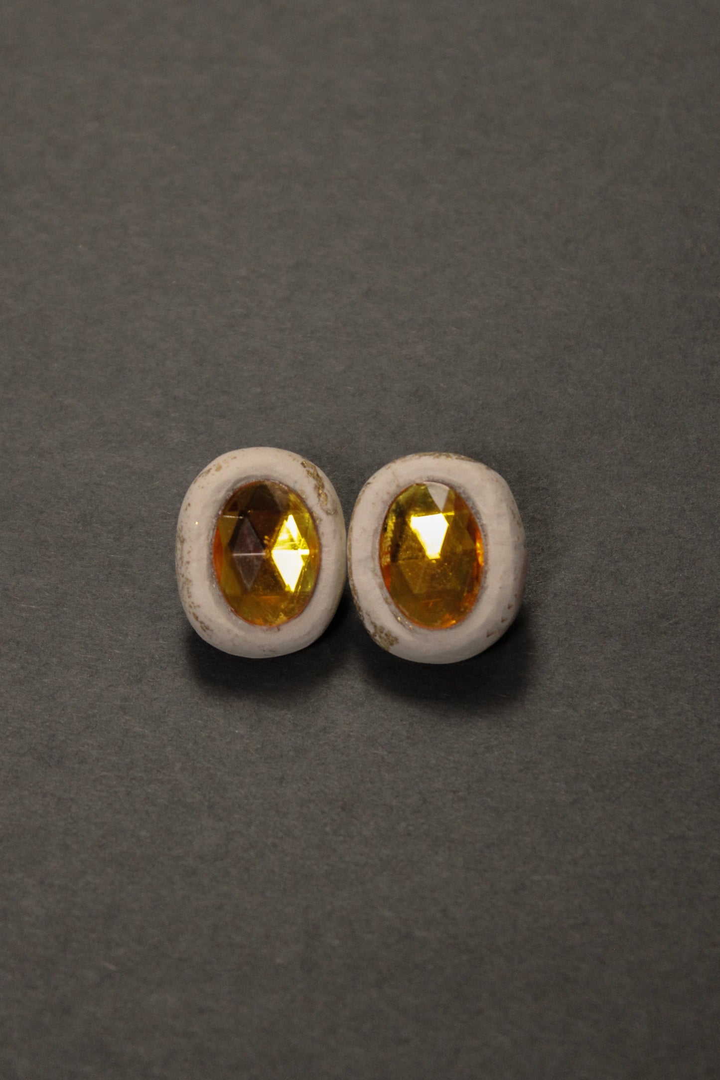 "A Girl's Best Friend" Rhinestone Stud Earrings in "Greek Tragedy"