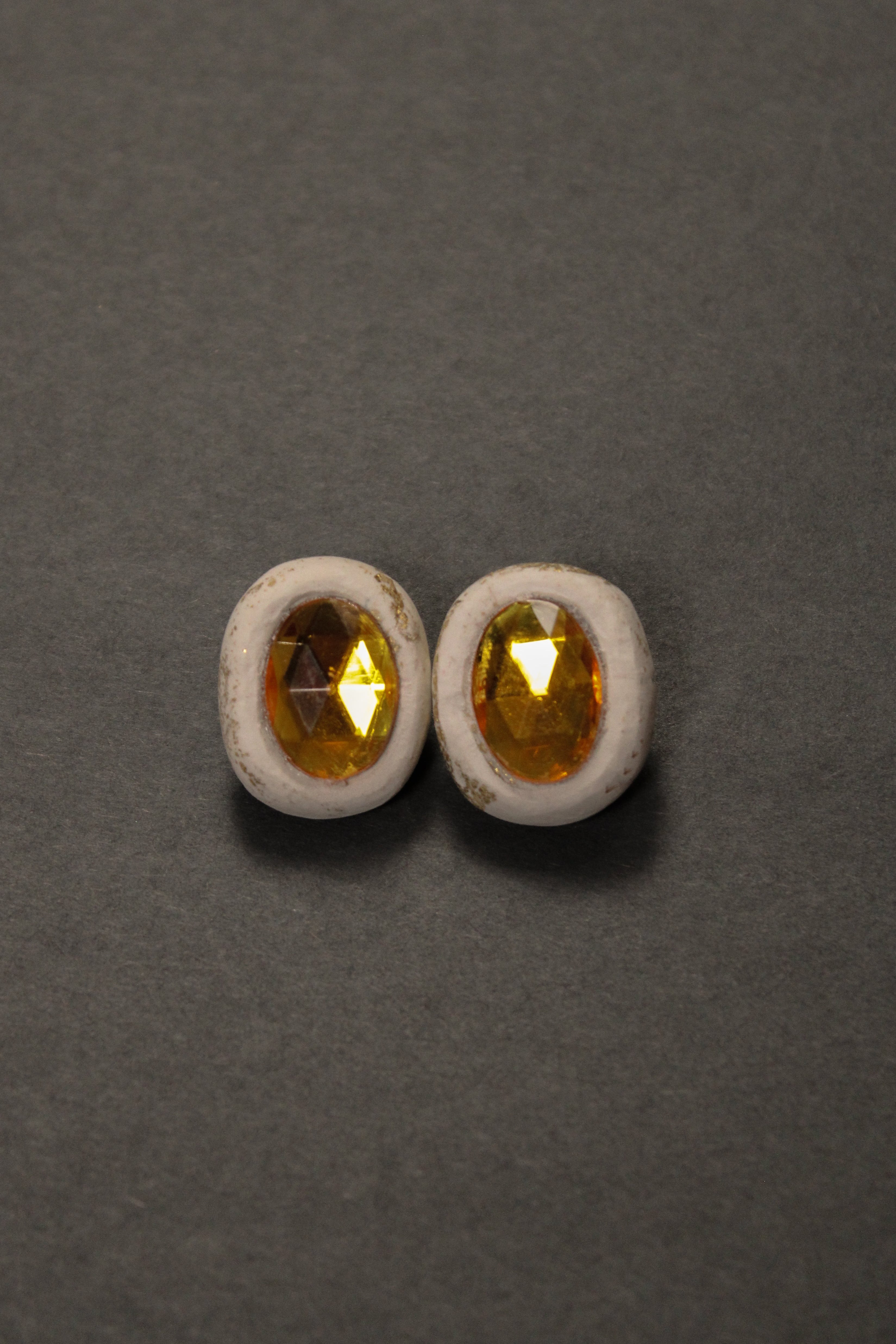 "A Girl's Best Friend" Rhinestone Stud Earrings in "Greek Tragedy"