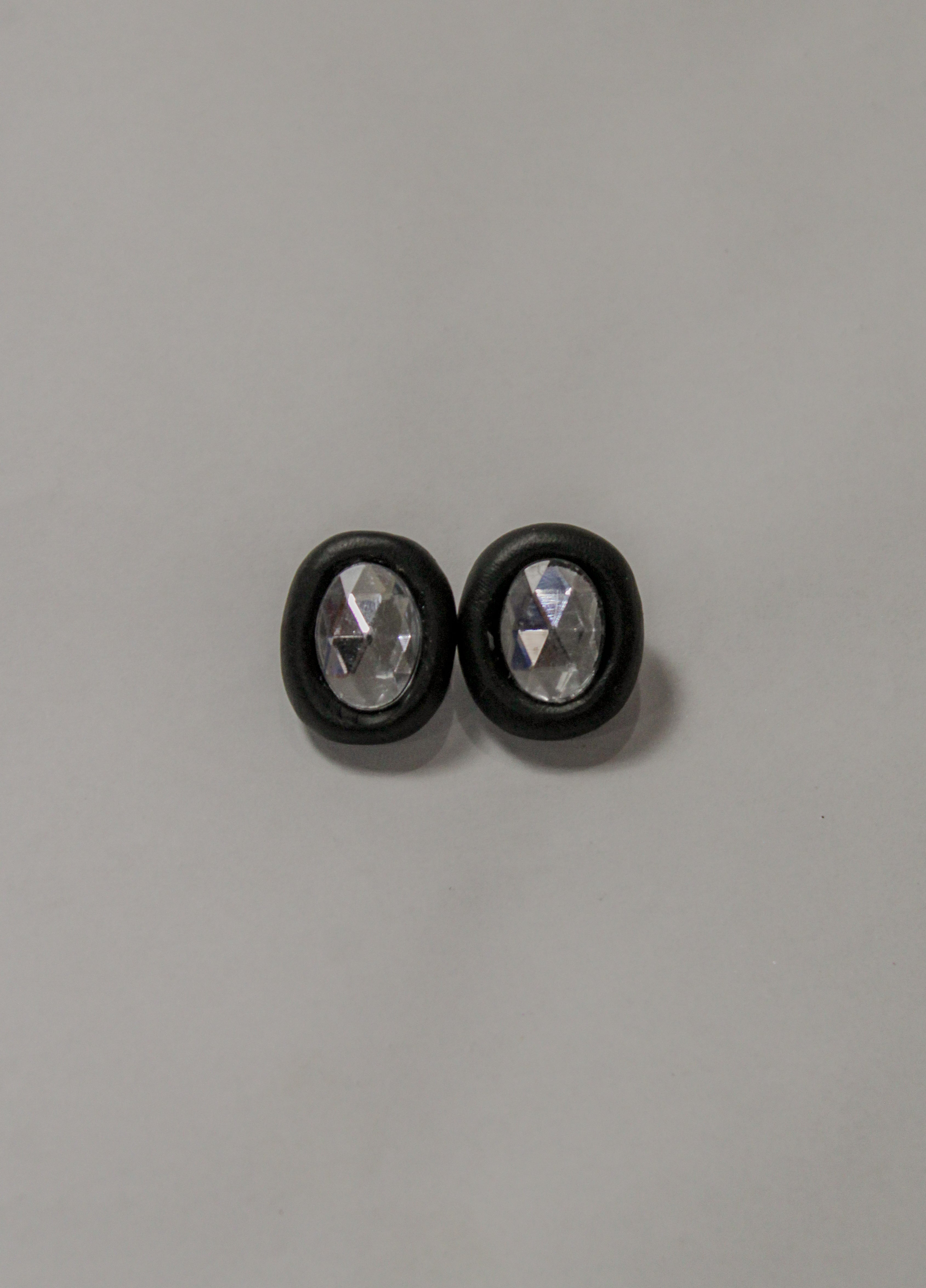 "A Girl's Best Friend" Rhinestone Stud Earrings in "Jocelyn"