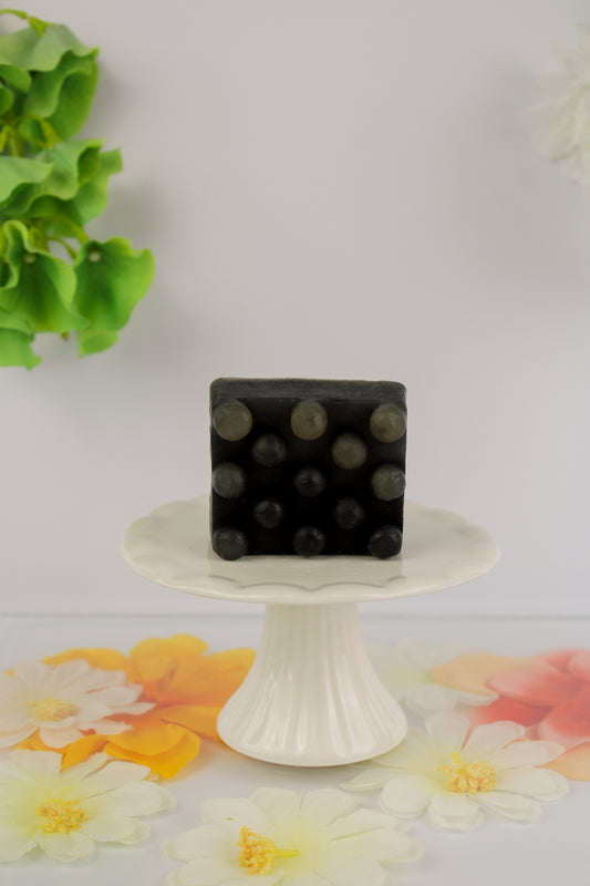 Charcoal African Black Natural Soap Bar