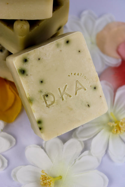 "Lemon Matcha" Natural Square Soap Bar