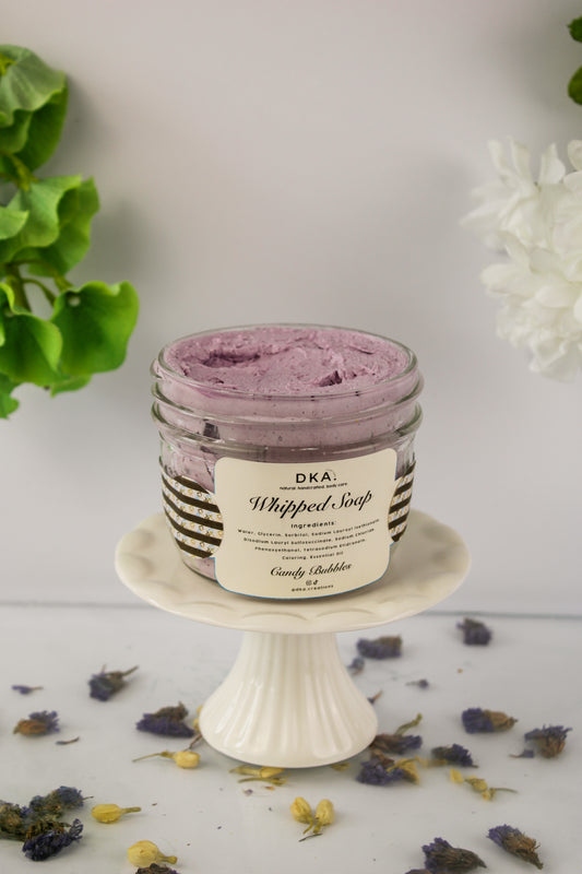 "Candy Bubbles" Natural Foaming Whipped Soap