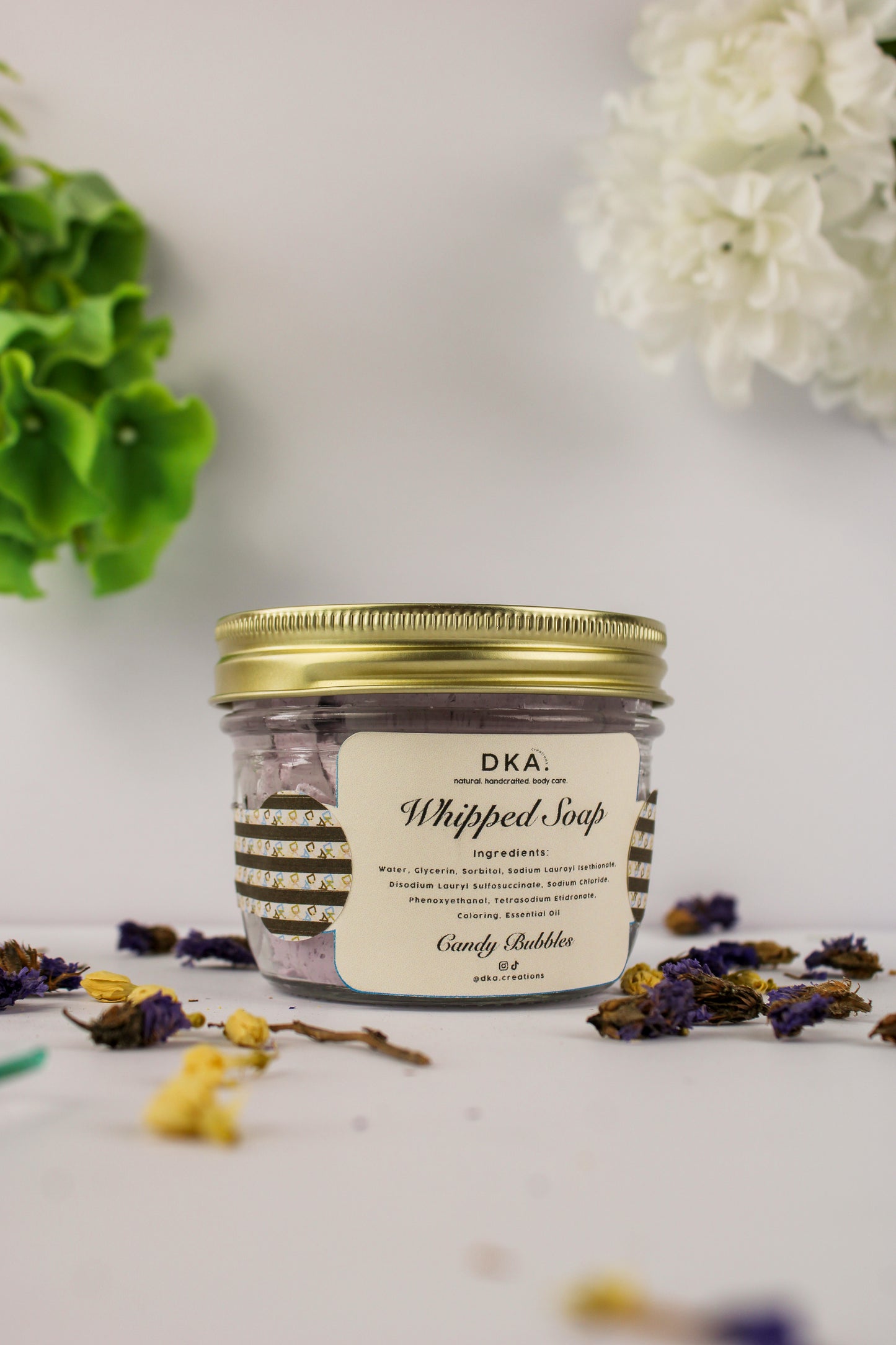 "Candy Bubbles" Natural Foaming Whipped Soap