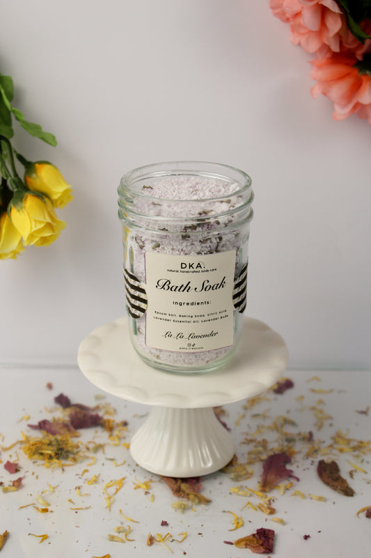 "La La Lavender" Natural Bath Soak